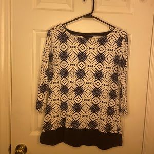 Large Tommy Hilfiger Patterned Blouse